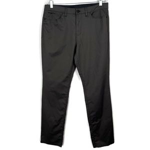 Weatherproof Weather Flex Pant Men's Size 34 Flat Front Performance Tech Gray